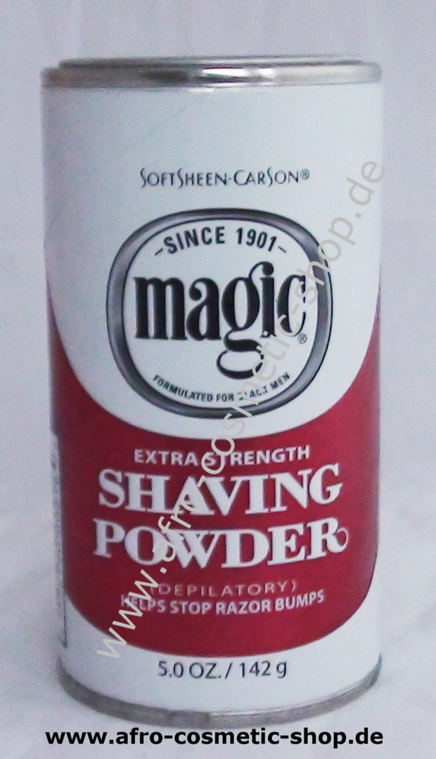 Magic® Extra Strength Shaving Powder red Afro Cosmetic Shop