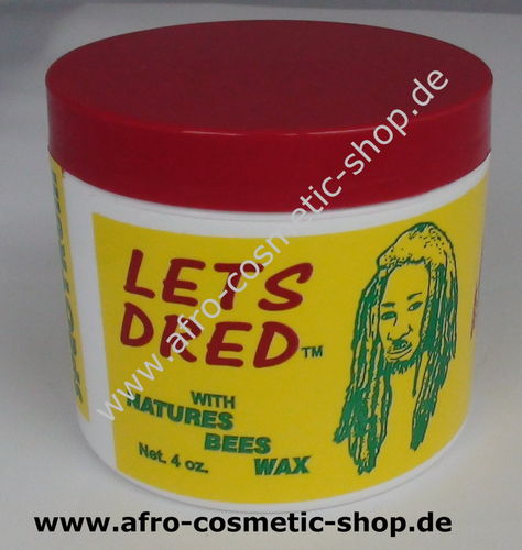 Lets Dred Natures Bees Wax 4 oz - Afro Cosmetic Shop