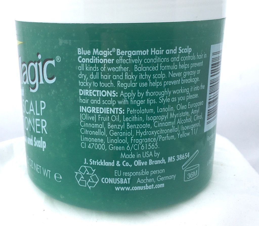 Blue Magic Hair & Scalp Conditioner Bergamot - Afro Cosmetic Shop