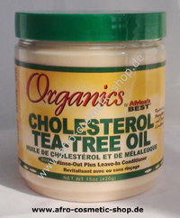 Africa's Best Organics Cholestrol Tea-Tree Oil 15 oz