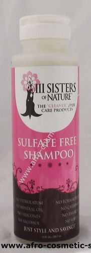 III Sisters of Nature Sulfate Free Shampoo