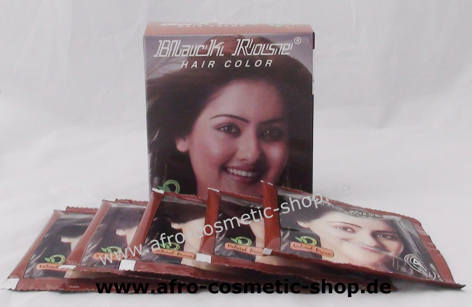 Black Rose Hair Color Natural Brown 50 g - Afro Cosmetic Shop